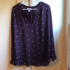 Anne Taylor Loft Blouse